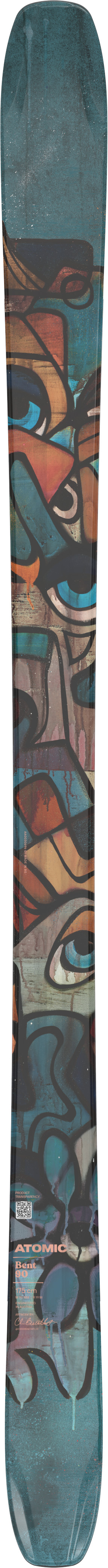 Atomic Bent 90 skis 3.Image