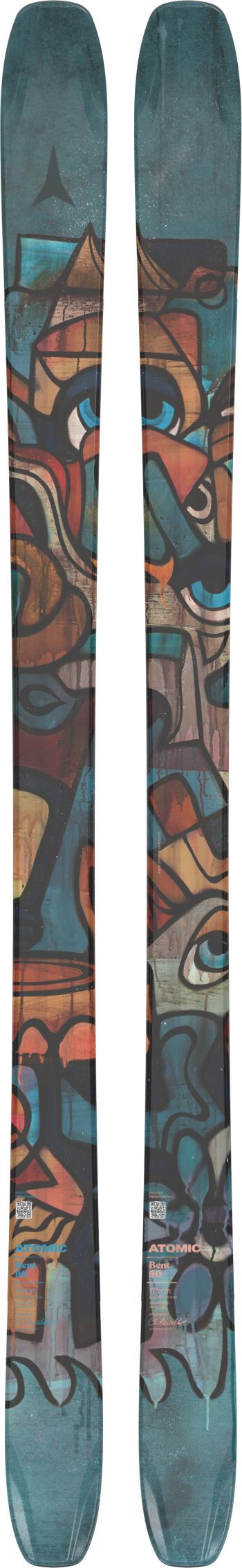 Atomic Bent 90 skis 4.Image