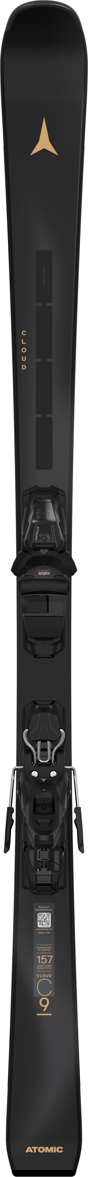 Atomic Cloud C9 RVSK Lite skis with Atomic M10 GW bindings 2.Image