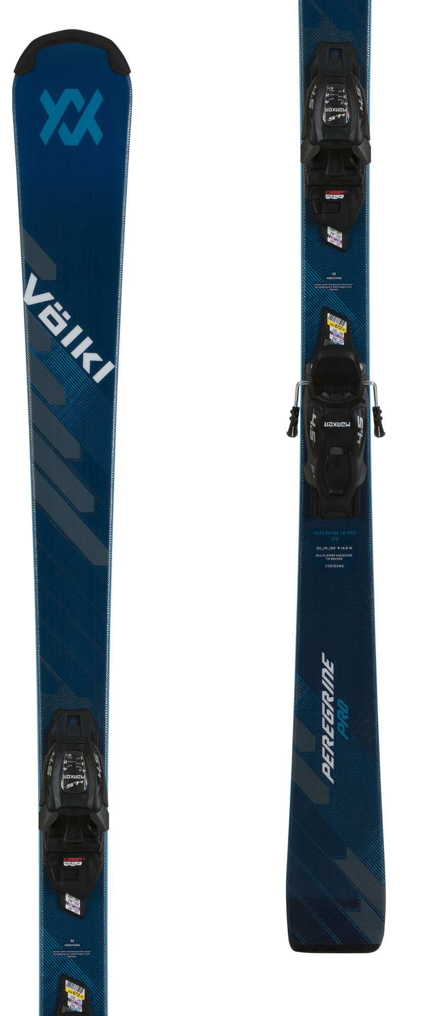 Völkl Peregrine Pro Jr. 120-160 síléc Marker vMot 7.0 kötéssel