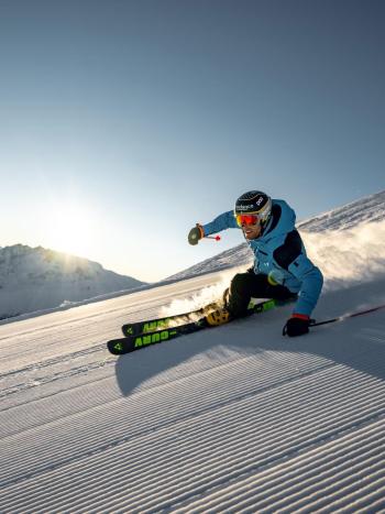 Fischer The Curv GT 85 MTR skis with Fischer RSW12 GW PR bindings 4.Image