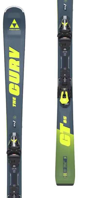 Fischer The Curv GT 85 MTR skis with Fischer RSW12 GW PR bindings 1.Image