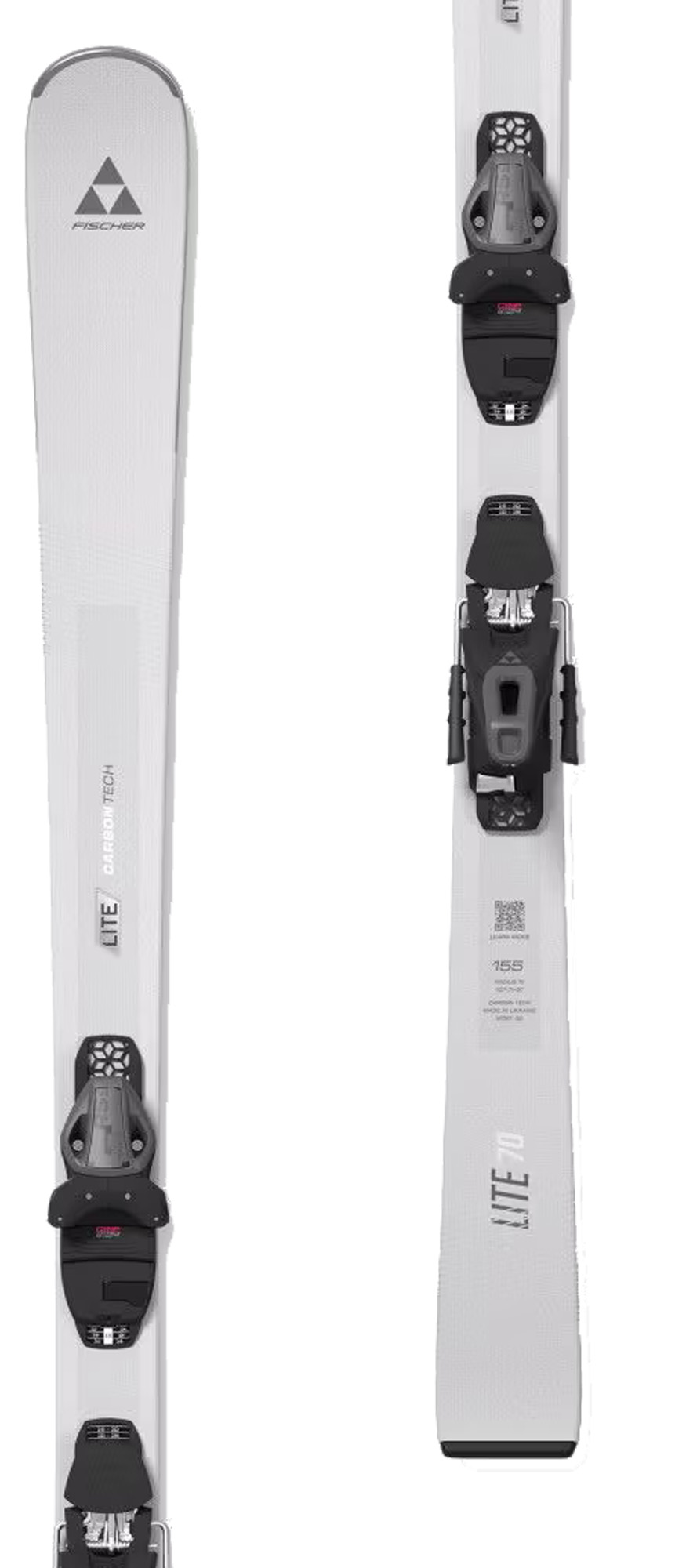 Fischer Lite 70 WS skis with Fischer RS9 GW SLR bindings