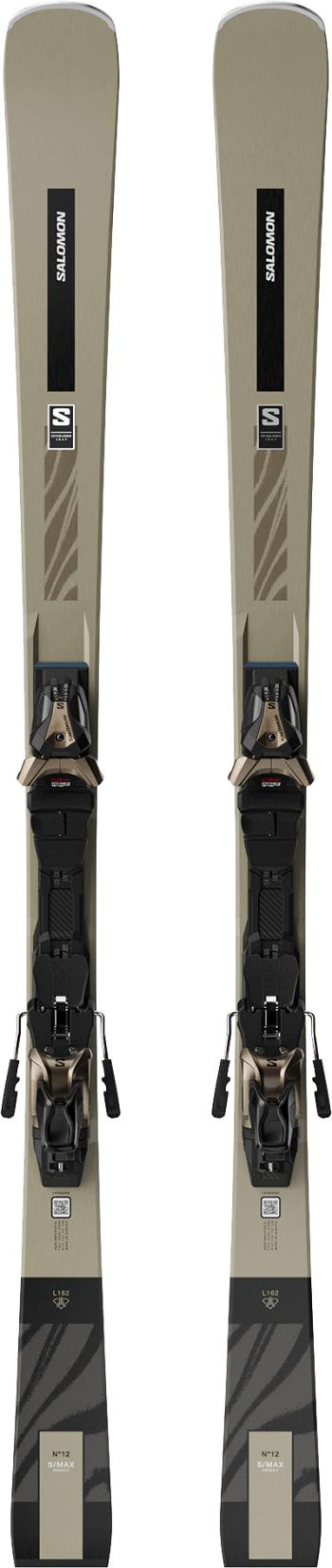 Salomon E S/Max N12 skis with Salomon MI12 GW F80 bindings 2.Image