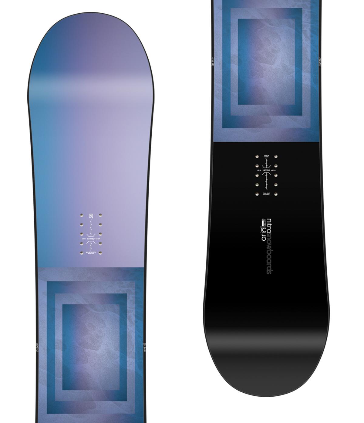 Nitro Arial snowboard lap