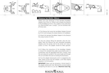 Klickfix distance Set 100 mm kormányadapterhez 13.Kép
