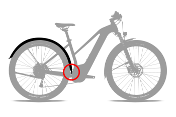 Cube Acid MudGuard 57 28 BB Mount 2.0 pálcás sárvédő szett 6.Kép