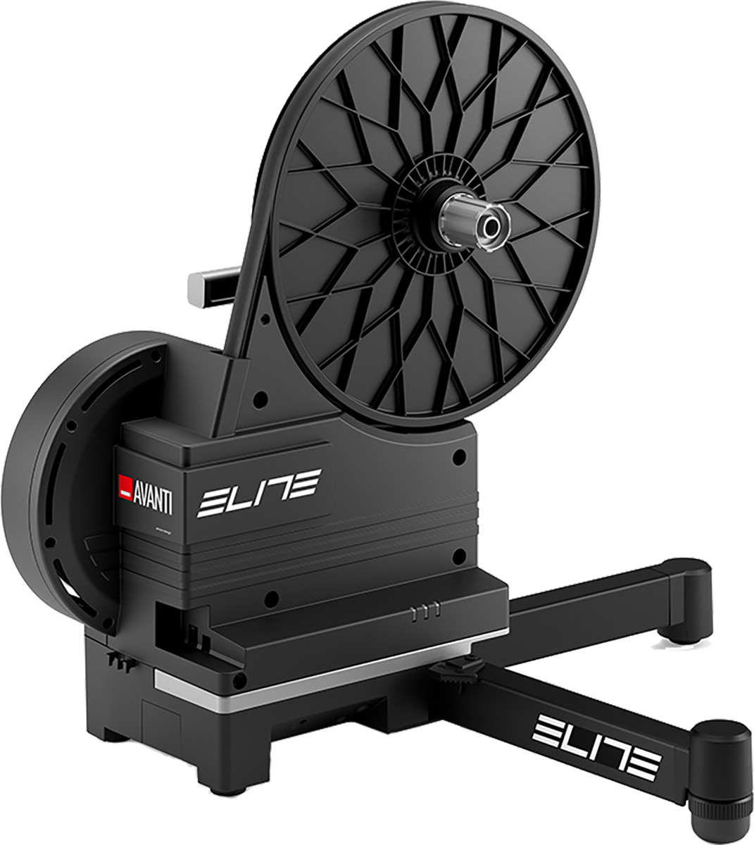 Elite Avanti Interactive wattmérős edzőgörgő+keréktartó