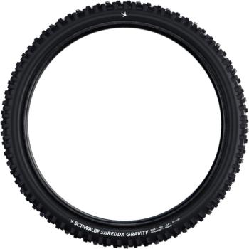 Schwalbe Shredda Rear HS638 TLR+GR.Pro 27.5x2.5 (584-64) hajtogatható külső gumi 2.Kép