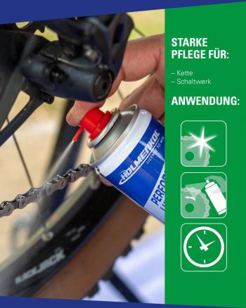 Holmenkol Bike Performance Lube 200 ml olajozó 4.Kép