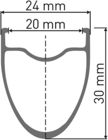 DT Swiss A 510 Road Aero Disc 28/28H felni 2.Kép