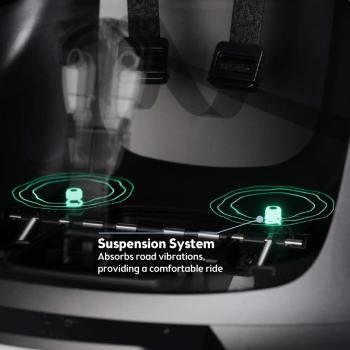 Bobike Exclusive Evolve Maxi dönthető hátsó gyerekülés csomagtartóra 7.Kép