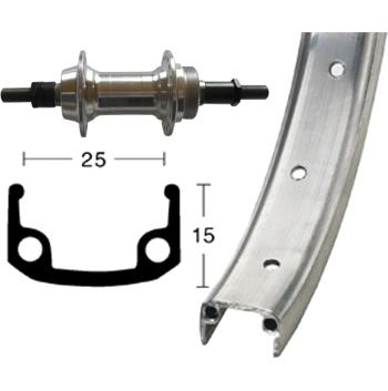 Miche Schürmann 24X1.9 menetes hátsó kerék Kép