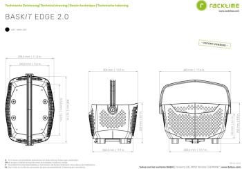 Racktime Baskit Edge 2.0 hátsó kosár 5.Kép