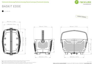 Racktime Baskit Edge hátsó kosár 4.Kép