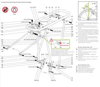 Racktime Foldit ADJ. 24-29 csomagtartó 2.Kép