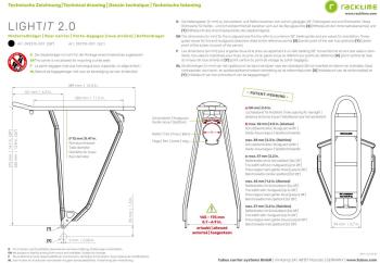 Racktime Lightit 2.0 28 ALU csomagtartó 3.Kép