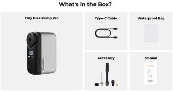 Flextail Tiny Pro akkus minipumpa 13.Kép