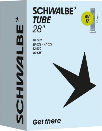 Schwalbe 28*1 5/8 - 1.75 (622-635-28/47) AV17 belső gumi Kép