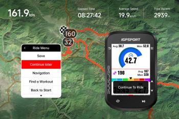 IGPSport BSC200S GPS computer 15.Kép