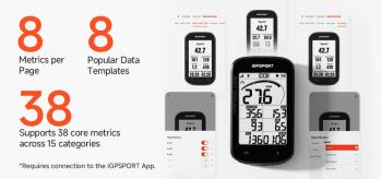 IGPSport BSC100 Max GPS computer 6.Kép