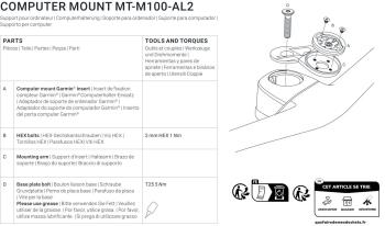 Syncros MT-M100-AL2 Computer Mount konzol 4.Kép