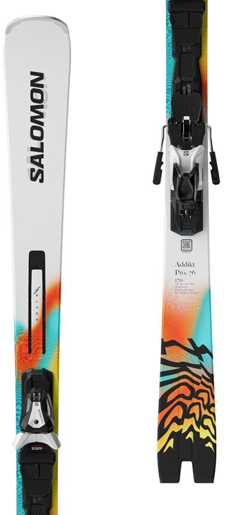Salomon E Addikt Pro 76 síléc MI12 GW F80 kötéssel Kép
