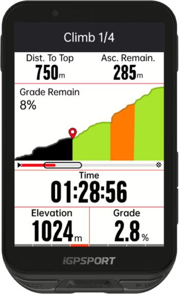 IGPSport iGS800 Touch GPS computer 2.Kép