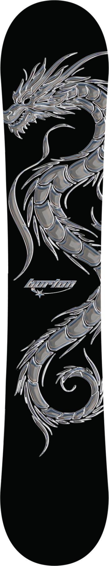 Burton Blossom Camber Dragon snowboard lap 3.Kép