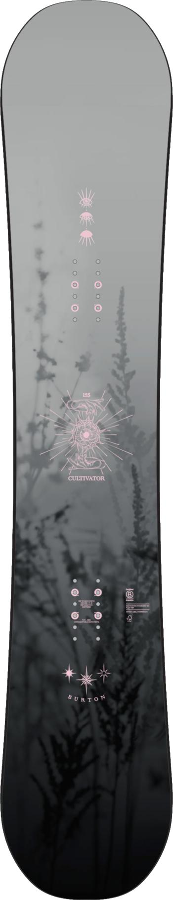 Burton Cultivator Flat Top Mist snowboard lap 2.Kép