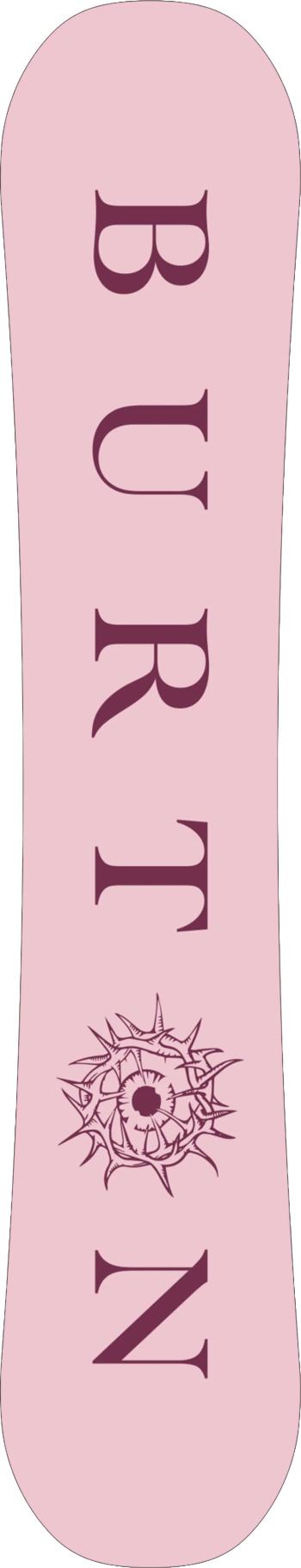 Burton Cultivator Flat Top Mist snowboard lap 3.Kép