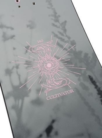 Burton Cultivator Flat Top Mist snowboard lap 6.Kép