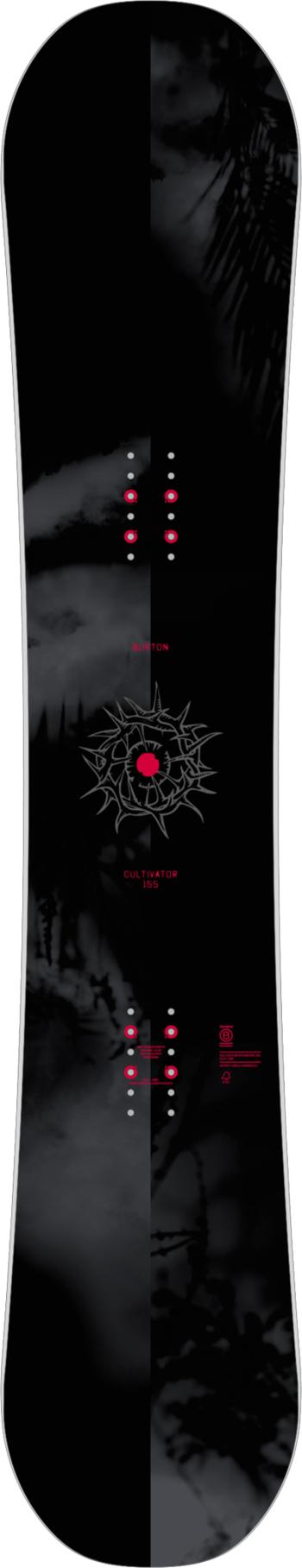 Burton Cultivator Flat Top Dark Mist snowboard lap 2.Kép