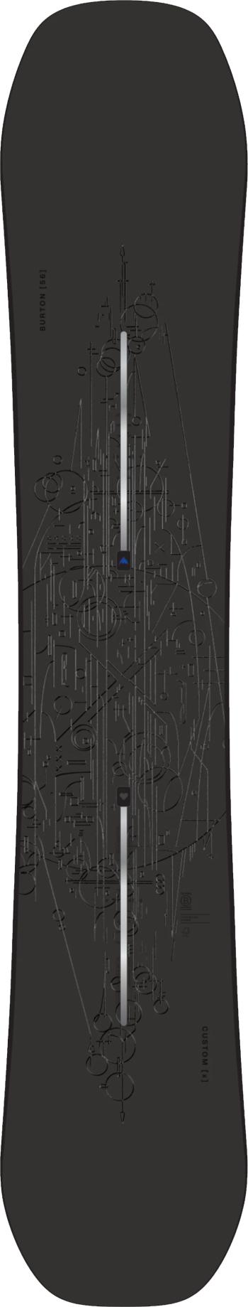 Burton Custom X Camber Wide snowboard lap 2.Kép