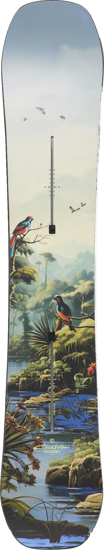 Burton Custom Camber Jungle snowboard lap 2.Kép