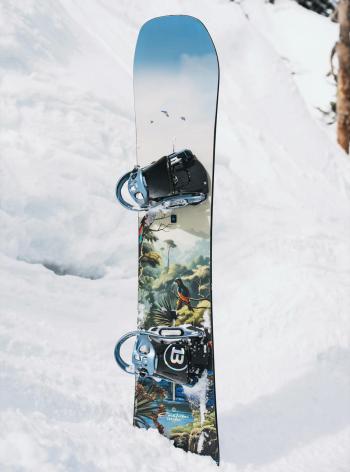 Burton Custom Camber Jungle Wide snowboard lap 10.Kép