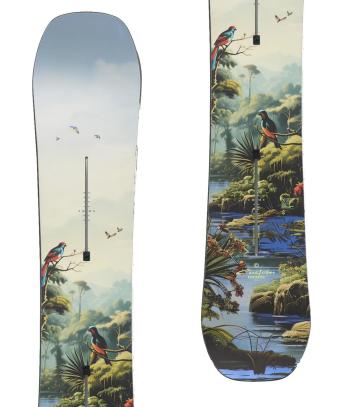 Burton Custom Camber Jungle Wide snowboard lap Kép