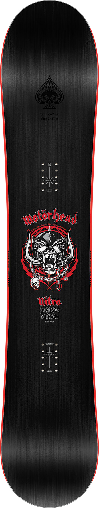 Nitro Phase X Motörhead snowboard lap 2.Kép