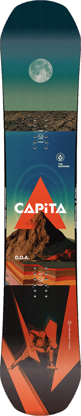 Capita Defenders of Awesome snowboard lap 2.Kép