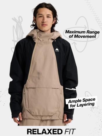Burton Reserve 2L Relaxed Anorak kabát 8.Kép