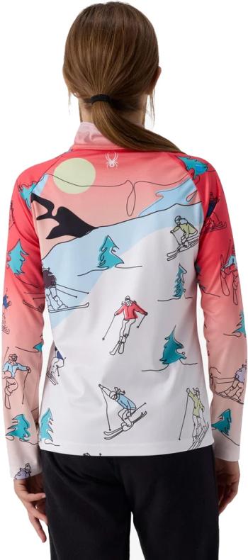 Spyder Girls Surface Zip T-Neck  aláöltöző felsőrész 2.Kép