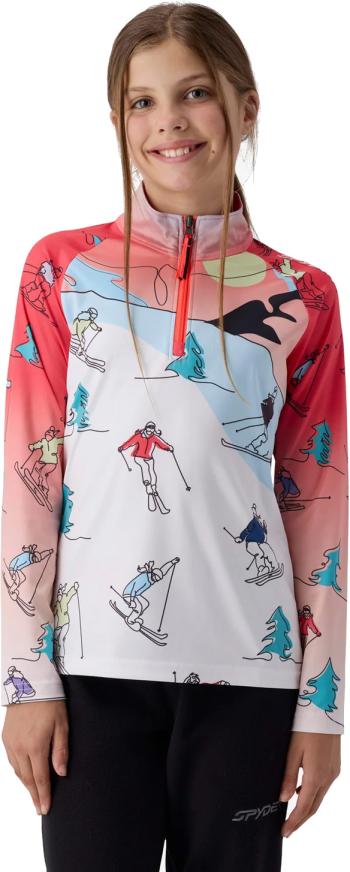 Spyder Girls Surface Zip T-Neck  aláöltöző felsőrész Kép