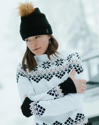 Spyder Plait Pom sapka 3.Kép