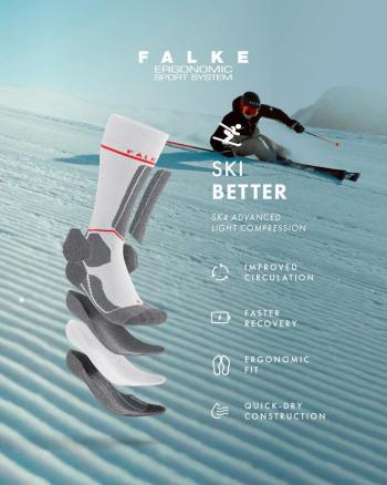 Falke SK4 Advanced Compression Light zokni 6.Kép