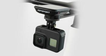 IGPSport M82S lámpa/kamera carbon kiemelő adapter integrált kormányokhoz 4.Kép