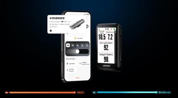 IGPSport VS1800S Smart első lámpa 14.Kép