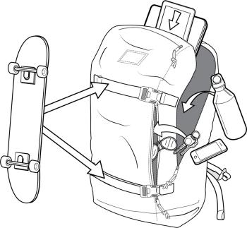 Burton Kilo Pack 2.0 27l hátizsák 2.Kép