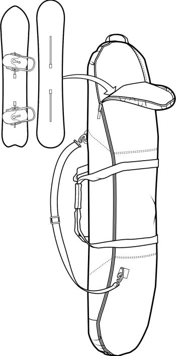 Burton Space Sack snowboard táska 5.Kép