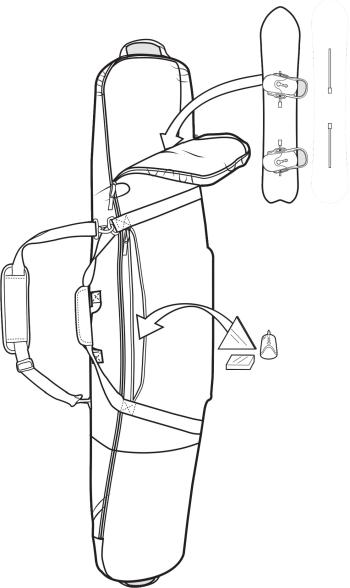 Burton Gig Bag snowboard zsák 6.Kép