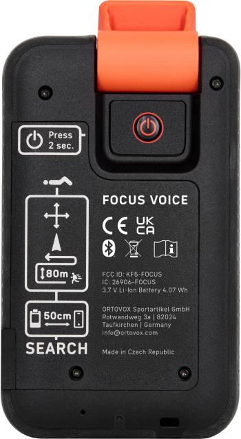Ortovox Rescue set Focus Voice Light lavinamentő felszerelés csomag 3.Kép